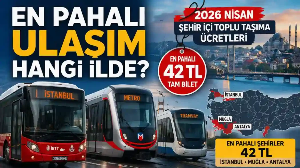 En Pahalı Şehir İçi Ulaşım