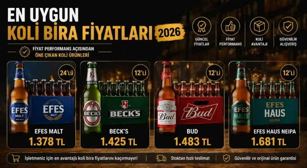 En Uygun Koli Bira Fiyatları