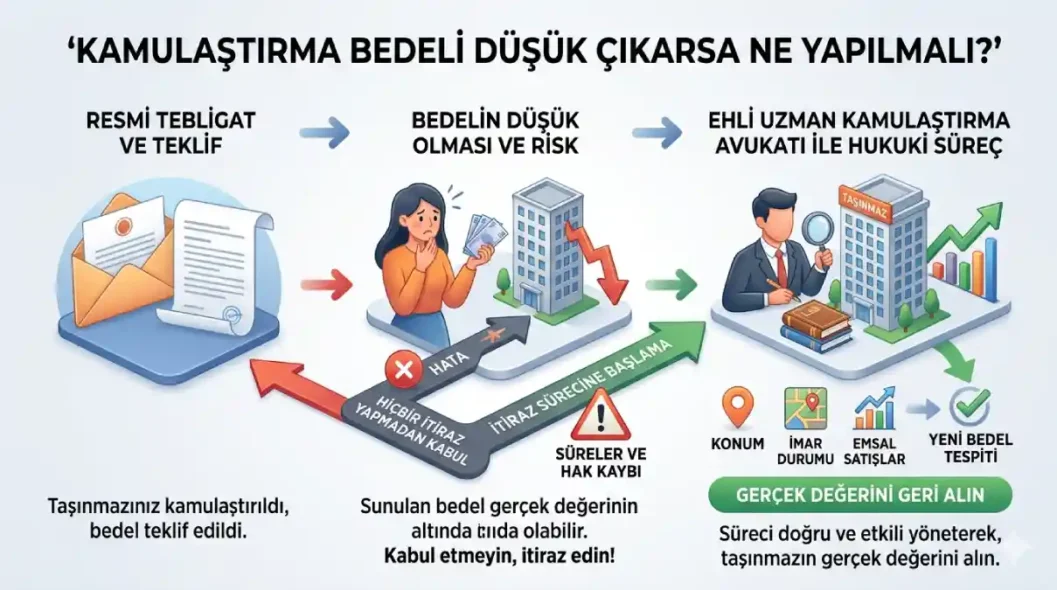 Kamulaştırma Bedeli Düşük Çıkarsa Ne Yapılmalı?