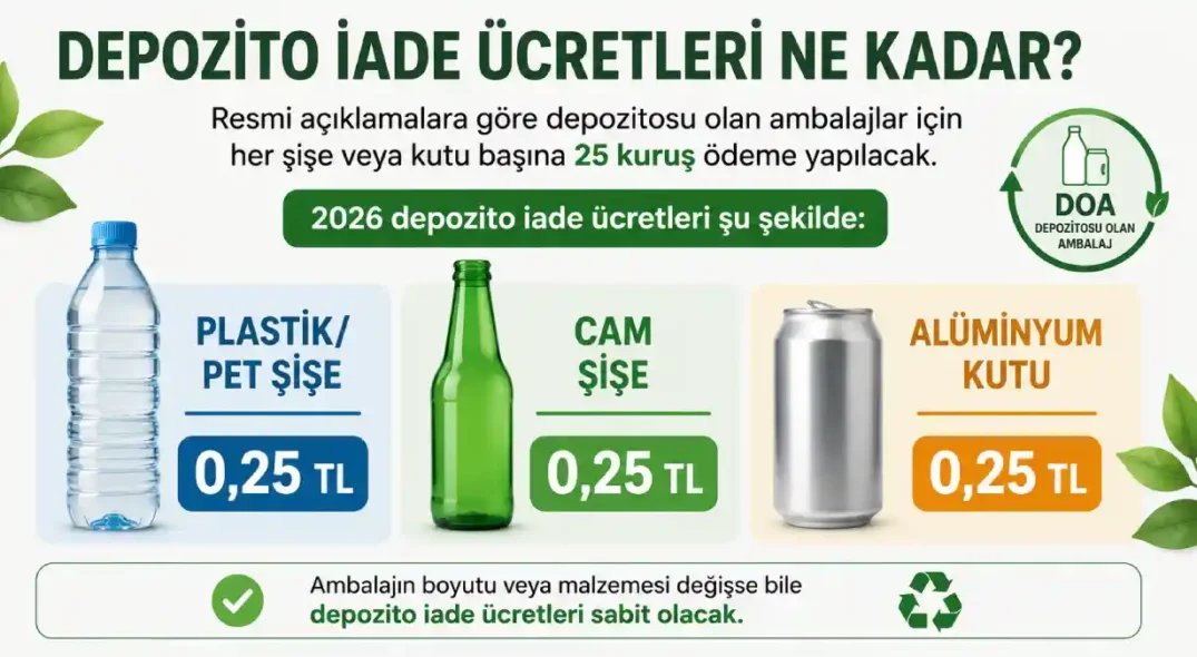 Depozito İade Ücretleri