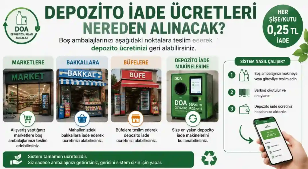İadeler Nereden Alınacak?