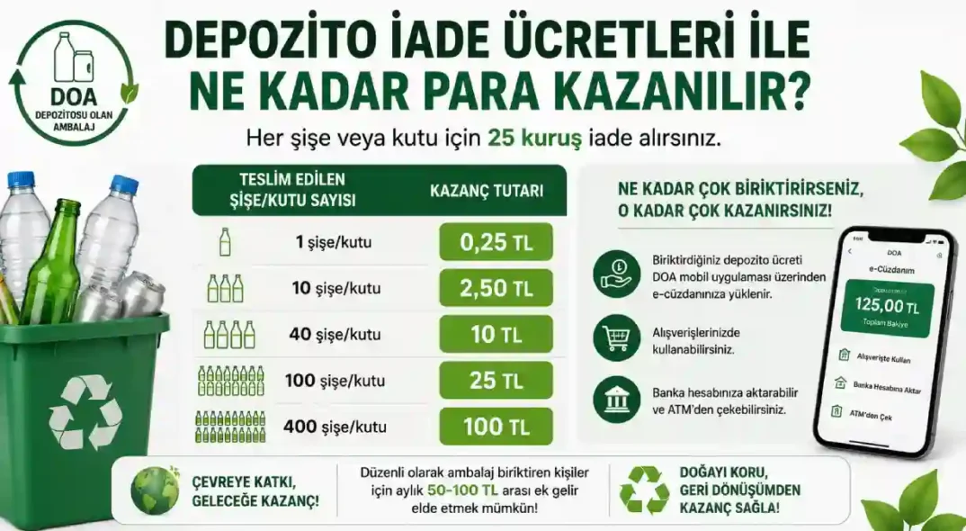Depozito İade Ücretleri ile Ne Kadar Para Kazanılır?