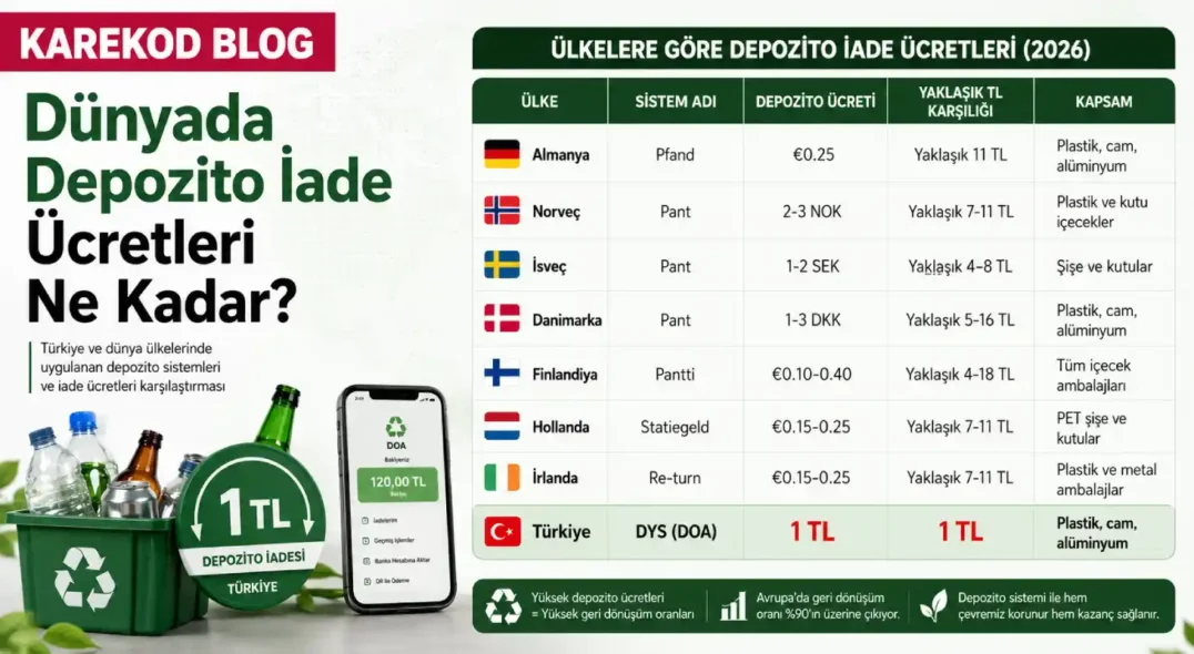 Dünyada Depozito İade Ücretleri Ne Kadar?