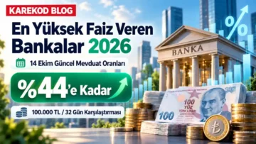 En yüksek faiz veren banka