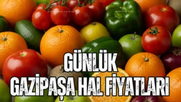 Günlük Gazipaşa Ha Fiyatları