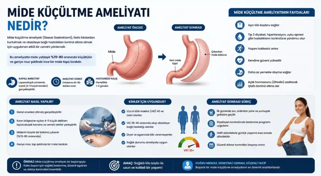 Mide Küçültme Ameliyatı Nedir?