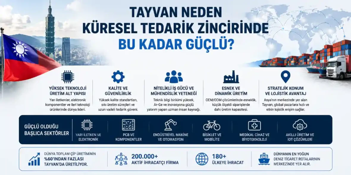 Tayvan Neden Küresel Tedarik Zincirinde Bu Kadar Güçlü?