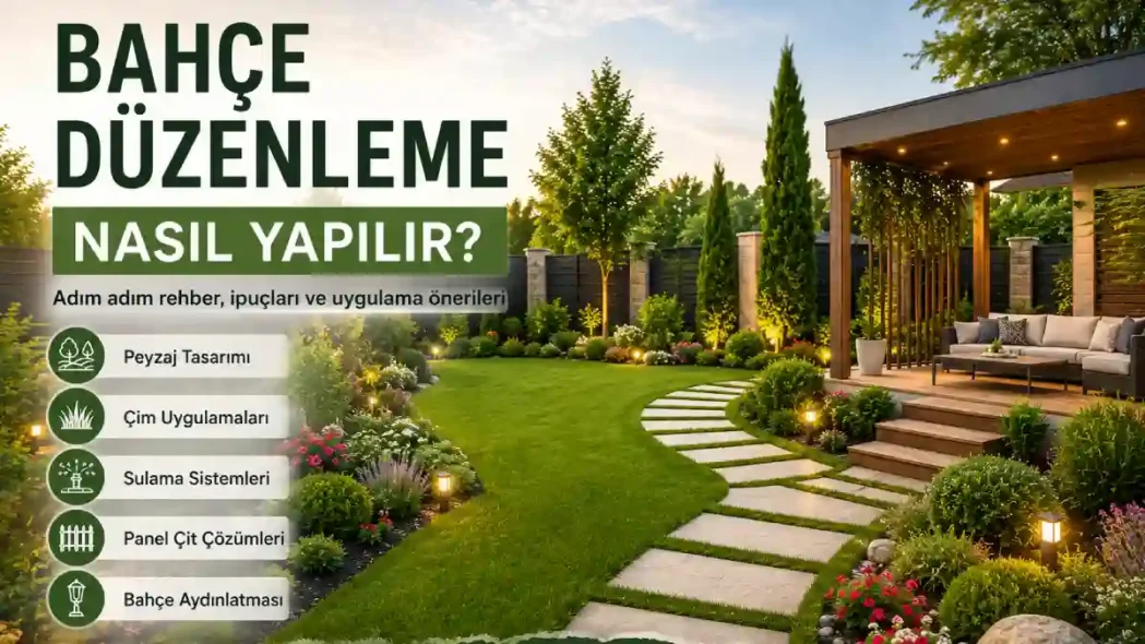 Bahçe Düzenleme Nasıl Yapılır