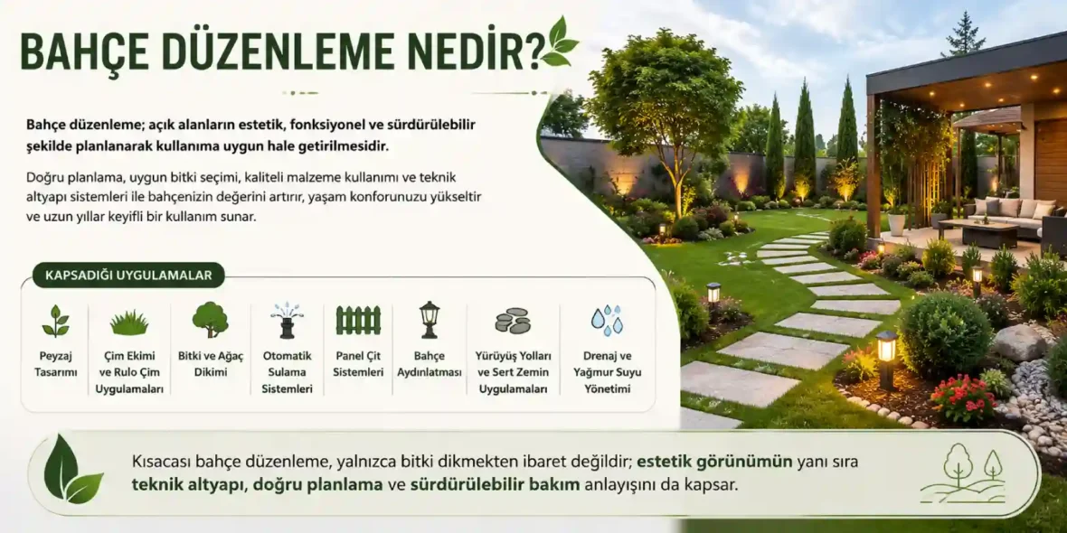 Bahçe Düzenleme Nedir
