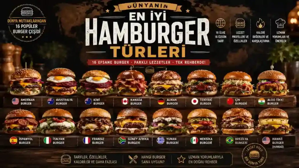 En İyi Hamburger Türleri