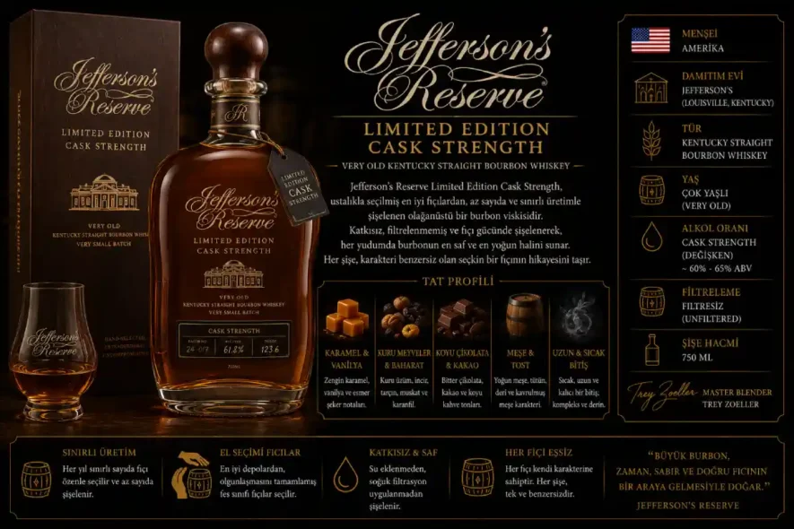 Jefferson's Reserve Limited Edition Cask Strength