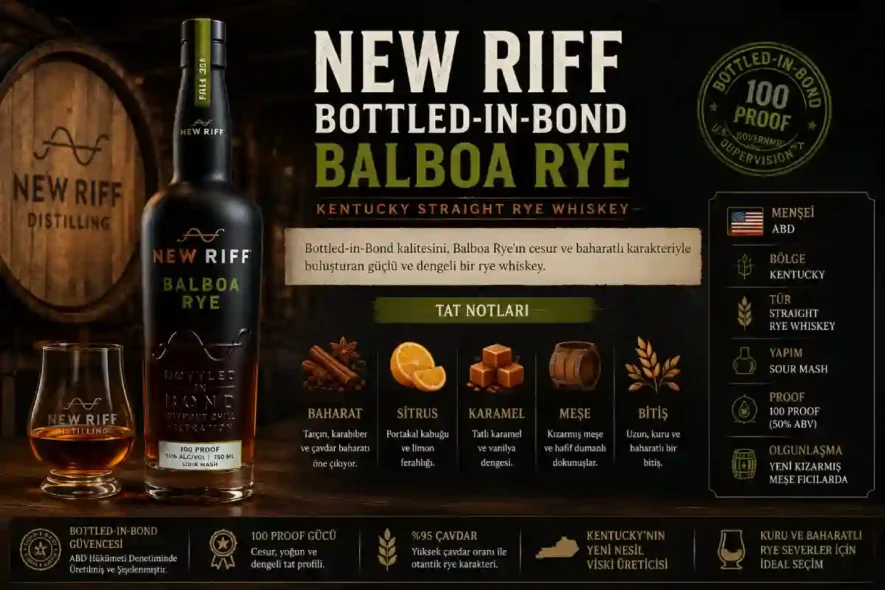 New Riff Bottled-in-Bond Balboa Rye
