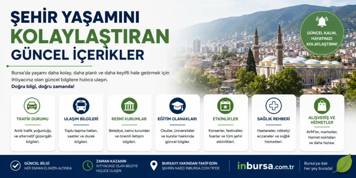Şehir Yaşamını Kolaylaştıran Güncel İçerikler