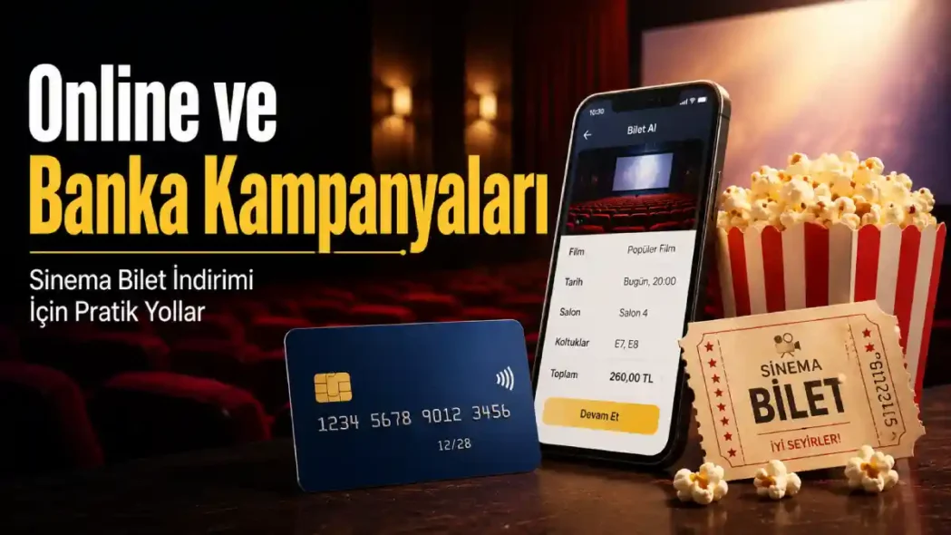 Sinema Bilet İndirimi - Online ve Banka Kampanyaları