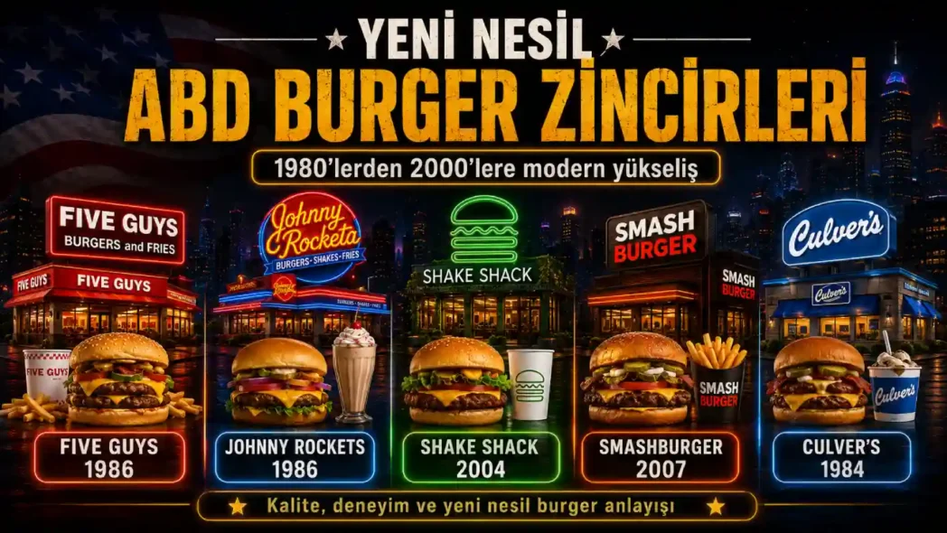 Yeni Nesil Amerika Burger Zincirleri