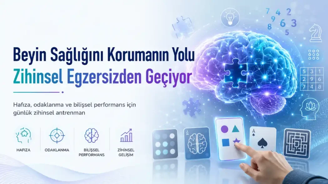 Beyin Sağlığını Korumanın Yolu Zihinsel Egzersizden Geçiyor