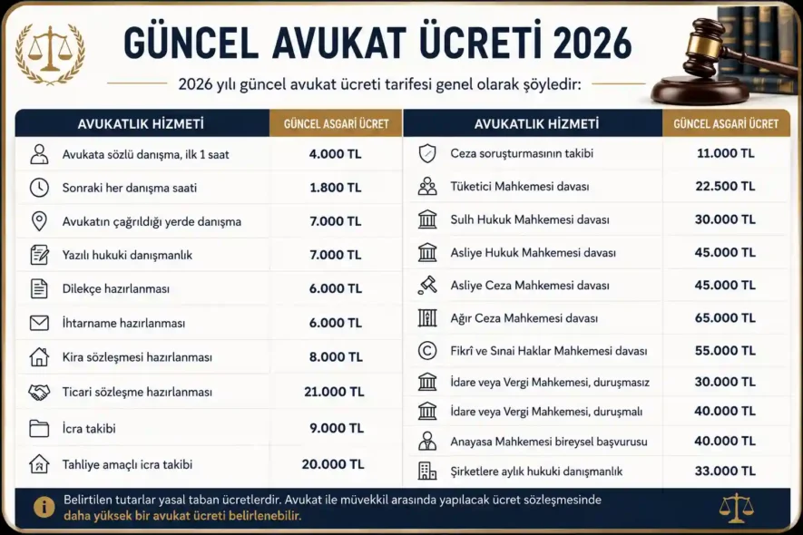 Ceza Davası Avukat Ücreti