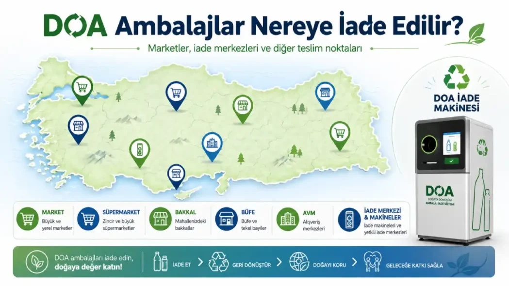 DOA Ambalaj İade Noktaları