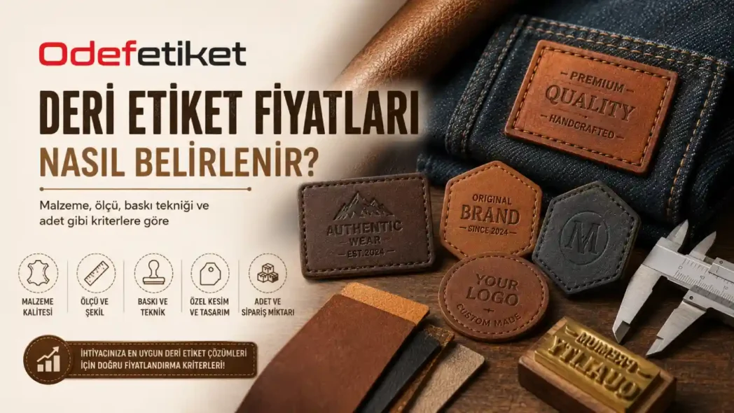 Deri Etiket Fiyatları Nasıl Belirlenir