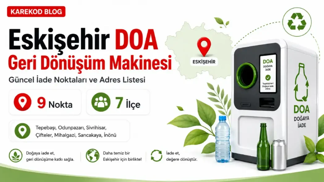Eskişehir DOA Geri Dönüşüm Makinesi
