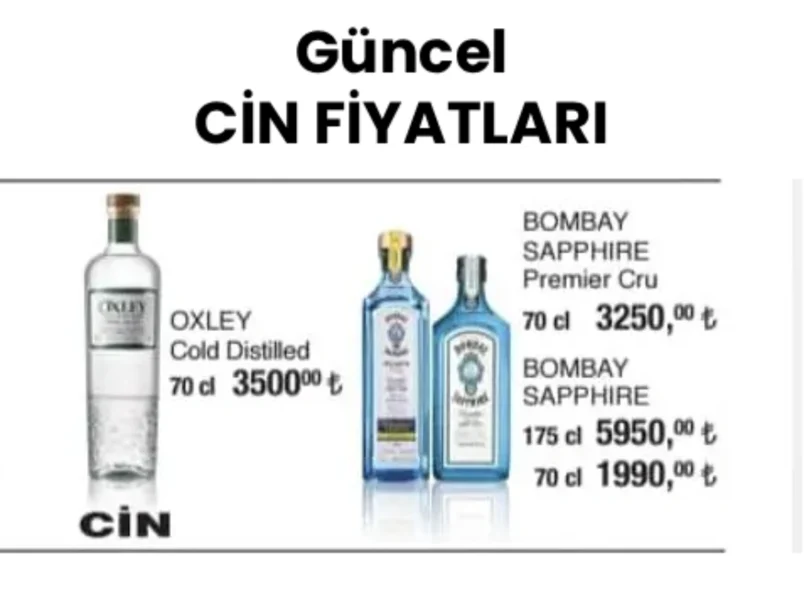 Güncel Cin Fiyatları