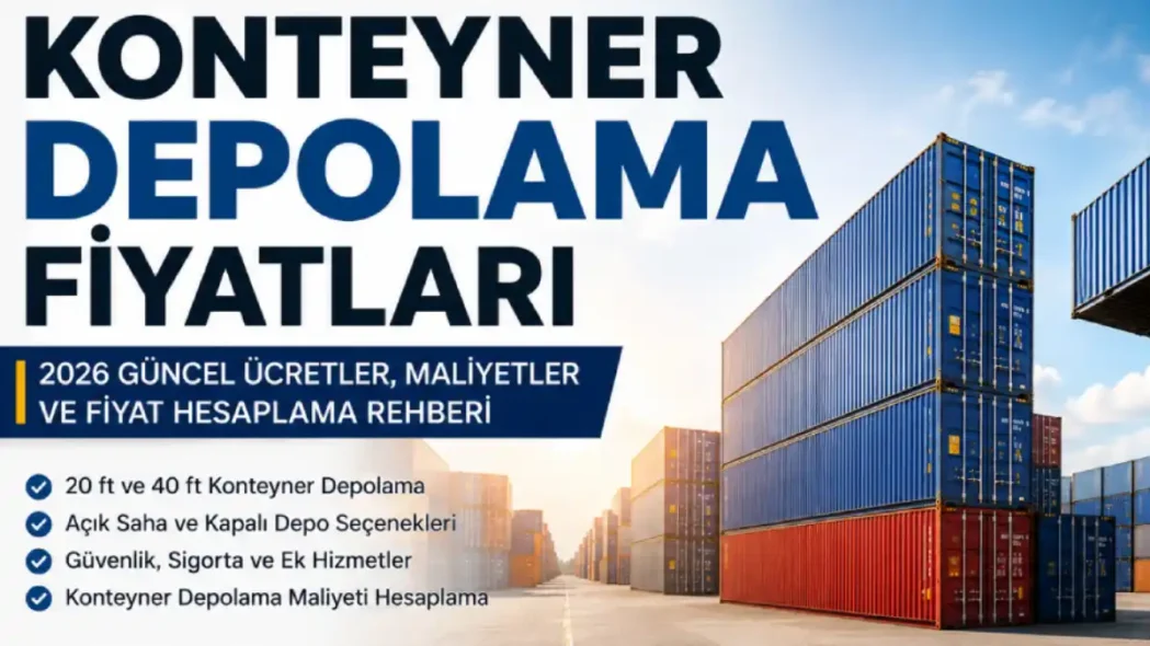 Güncel Konteyner Depolama Fiyatları