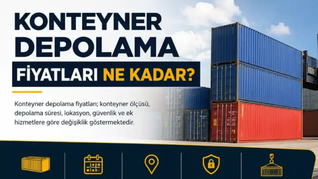 Konteyner Depolama Fiyatları Ne Kadar?