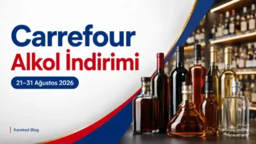 Carrefour Alkol indirimi