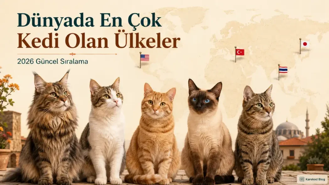 Dünyada en çok kedi olan ülkeler
