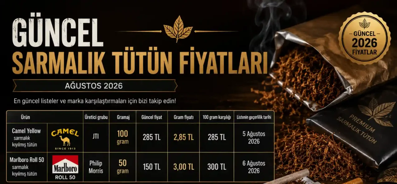 Sarmalık Tütün Fiyatları