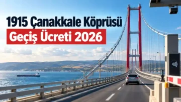 1915 Çanakkale Köprüsü Geçiş Ücreti
