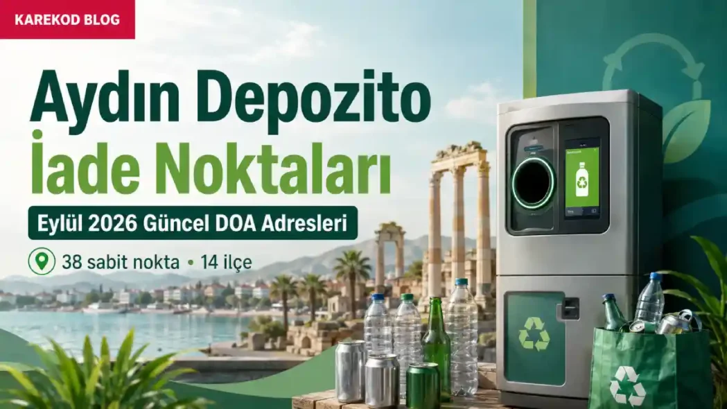 Aydın depozito iade merkezleri