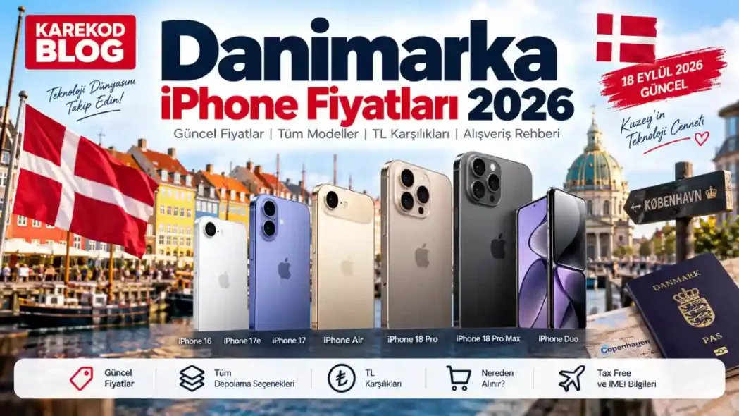 Danimarka iPhone Fiyatları Ne Kadar