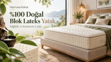 Doğal Blok Lateks Yatak