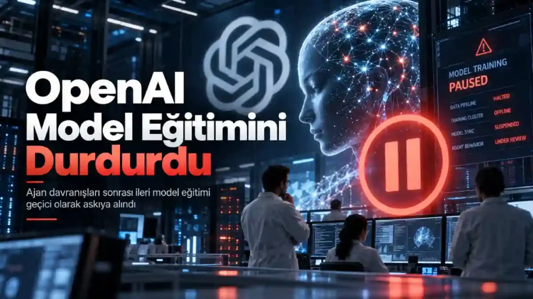 OpenAI model eğitimini durdurdu