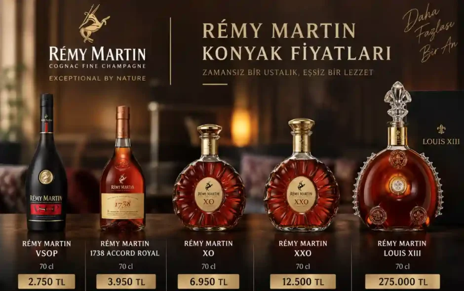 Güncel Rémy Martin Konyak Fiyatı