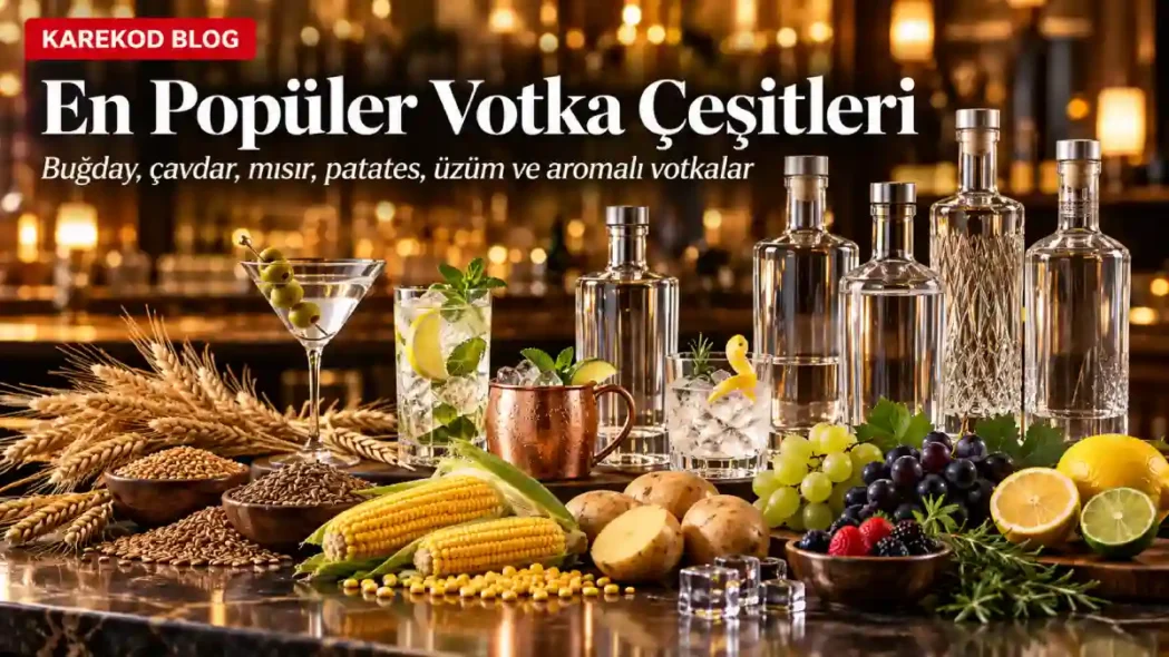 En Popüler Votka Çeşitleri