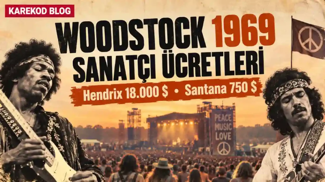 Woodstock 1969 sanatçı ücretleri