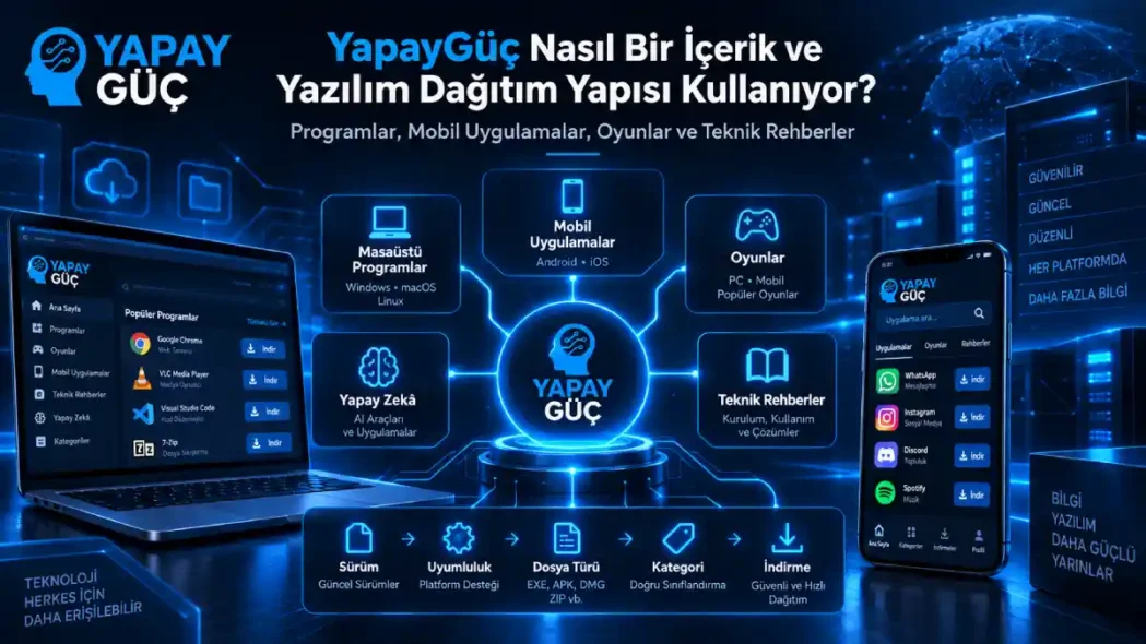 YapayGüç Nasıl Bir İçerik ve Yazılım Dağıtım Yapısı Kullanıyor?
