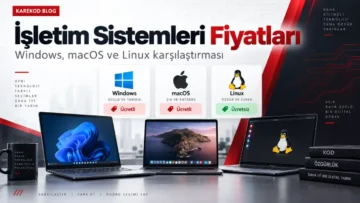 işletim sistemleri ücretleri