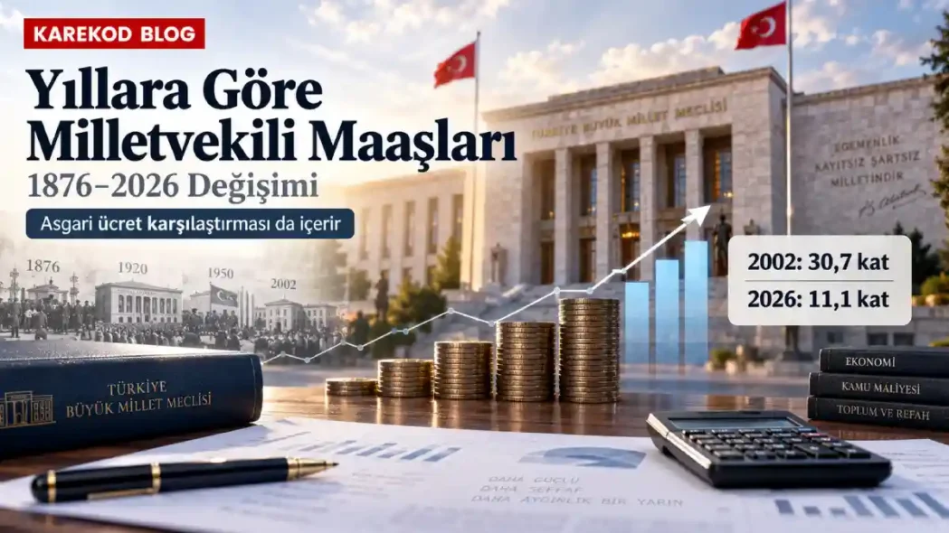 yıllara göre milletvekili maaşları