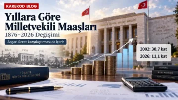yıllara göre milletvekili maaşları