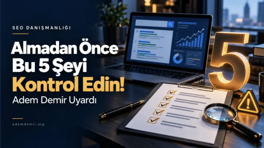Seo Danışmalığı Adem Demir