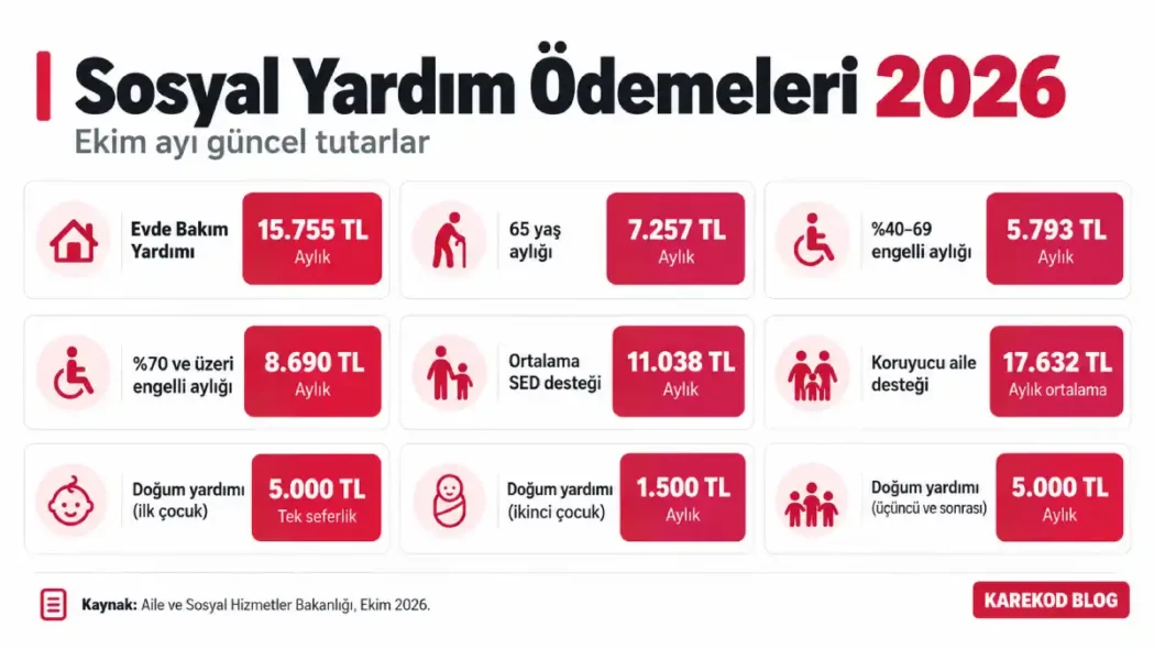 Sosyal Yardım Ödemeleri