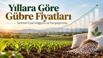 Yıllara Göre Gübre Fiyatları