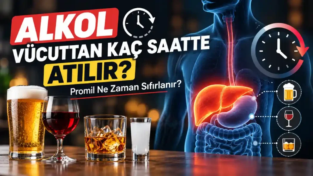 alkol vücuttan kaç saatte atılır