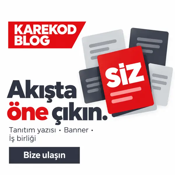 Karekod Blog: Tanıtım Yazısı, Banner Reklam, Marka İş Birliği — Bize ulaşın